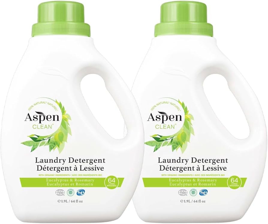 Natural Laundry Detergent Eucalyptus & Rosemary - 100% Natural, Organic, HE Liquid Laundry Deterg... | Amazon (US)