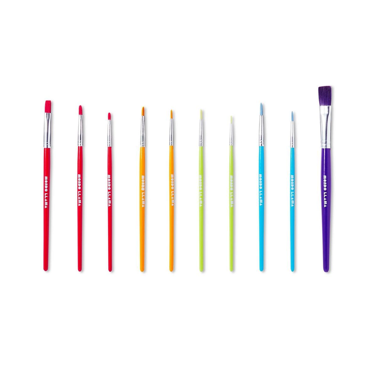 10pc Paintbrush Set - Mondo Llama™ | Target