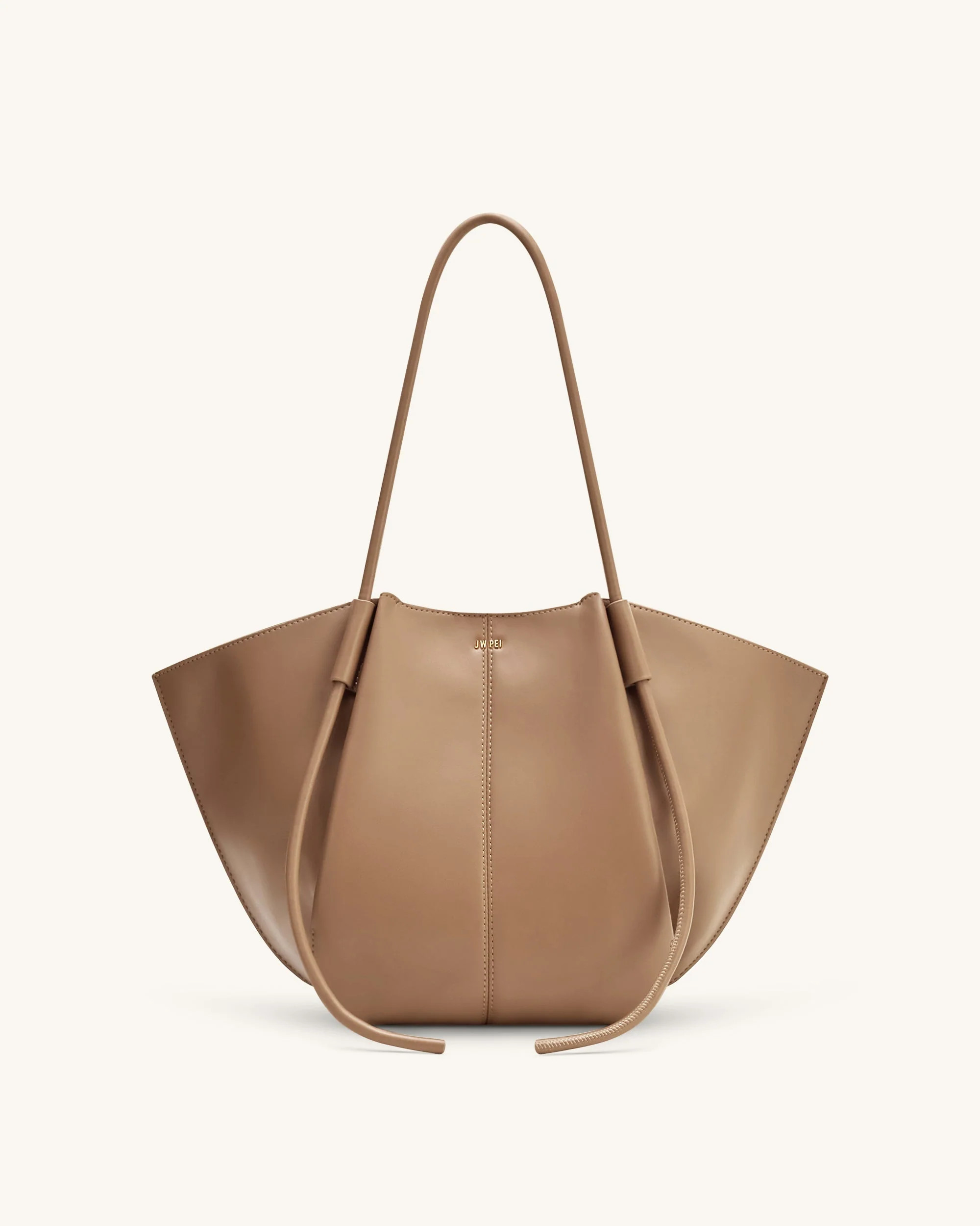 Nala Wide Tote Bag - Clay Brown | Shop.app