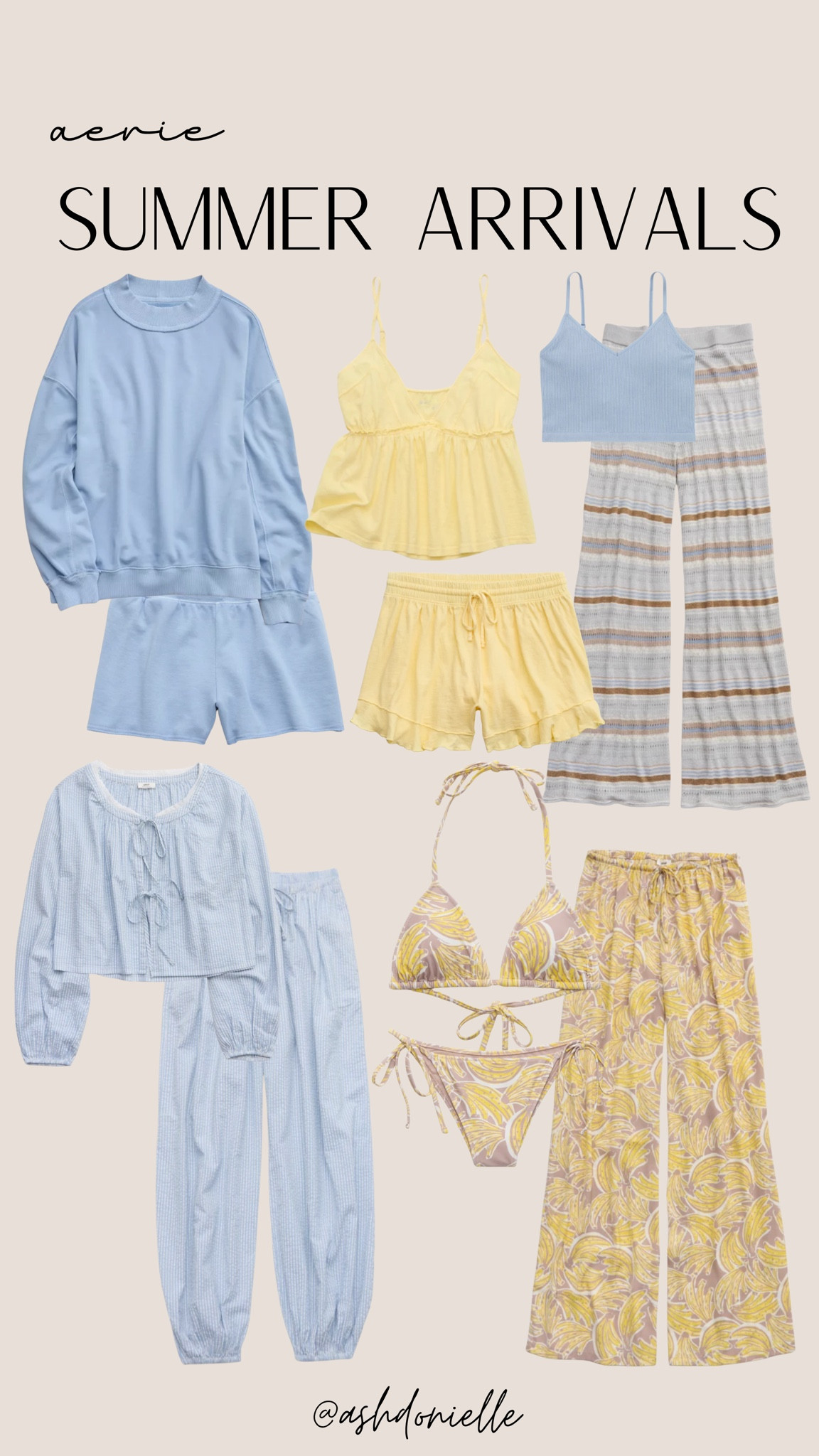 Aerie summer arrivals

Lightweight lounge sets
Oversized graphic tees
Soft cotton shorts
Matching tank and shorts set
Relaxed ribbed basics
Comfy pajama-inspired looks
Breathable modal sleepwear
Cozy summer athleisure
Easy stay-at-home outfits

#LTKootd #LTKSeasonal #LTKSaleAlert