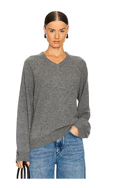 EAVES Christopher Sweater in Grey from Revolve.com | Revolve Clothing (Global)