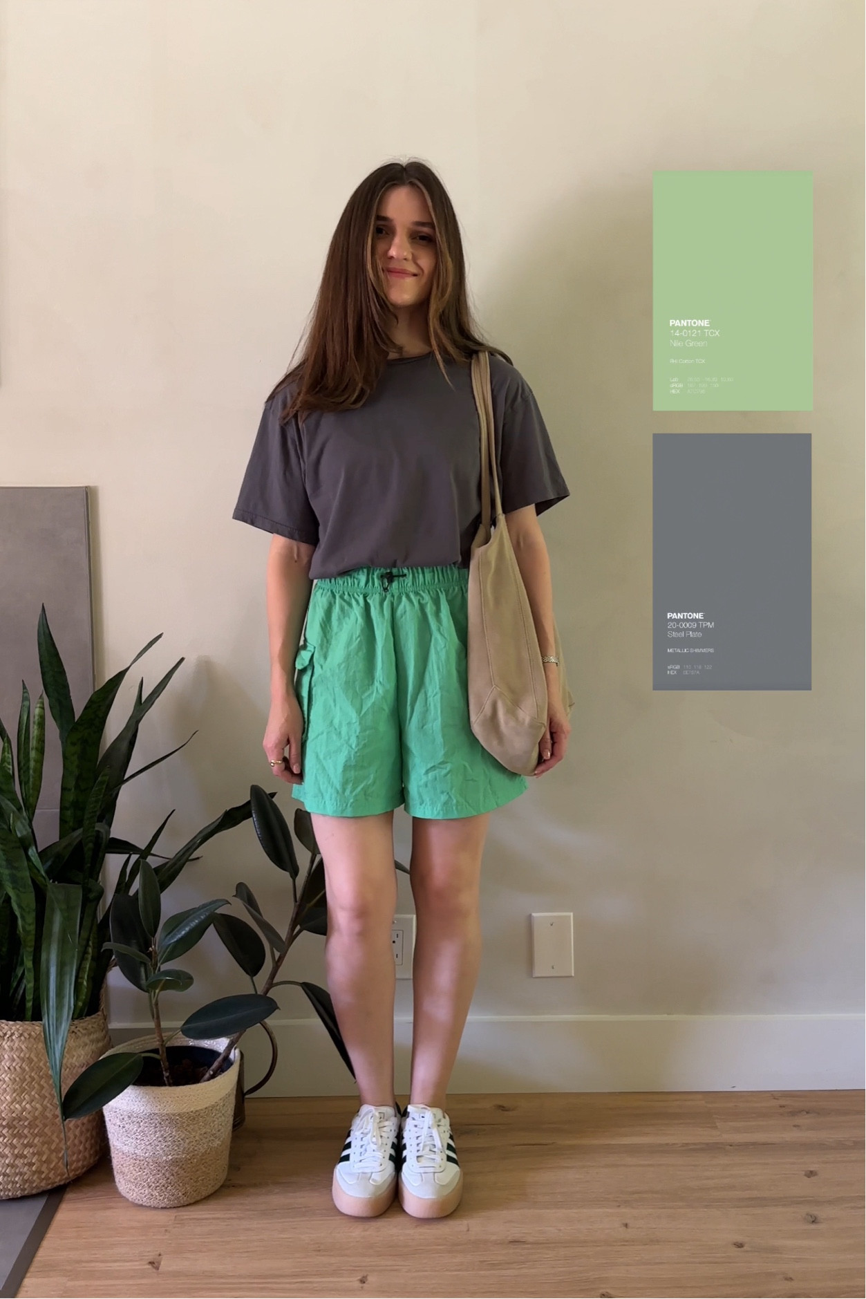 Summer outfit / shorts for women / samba adidas / sport casual 