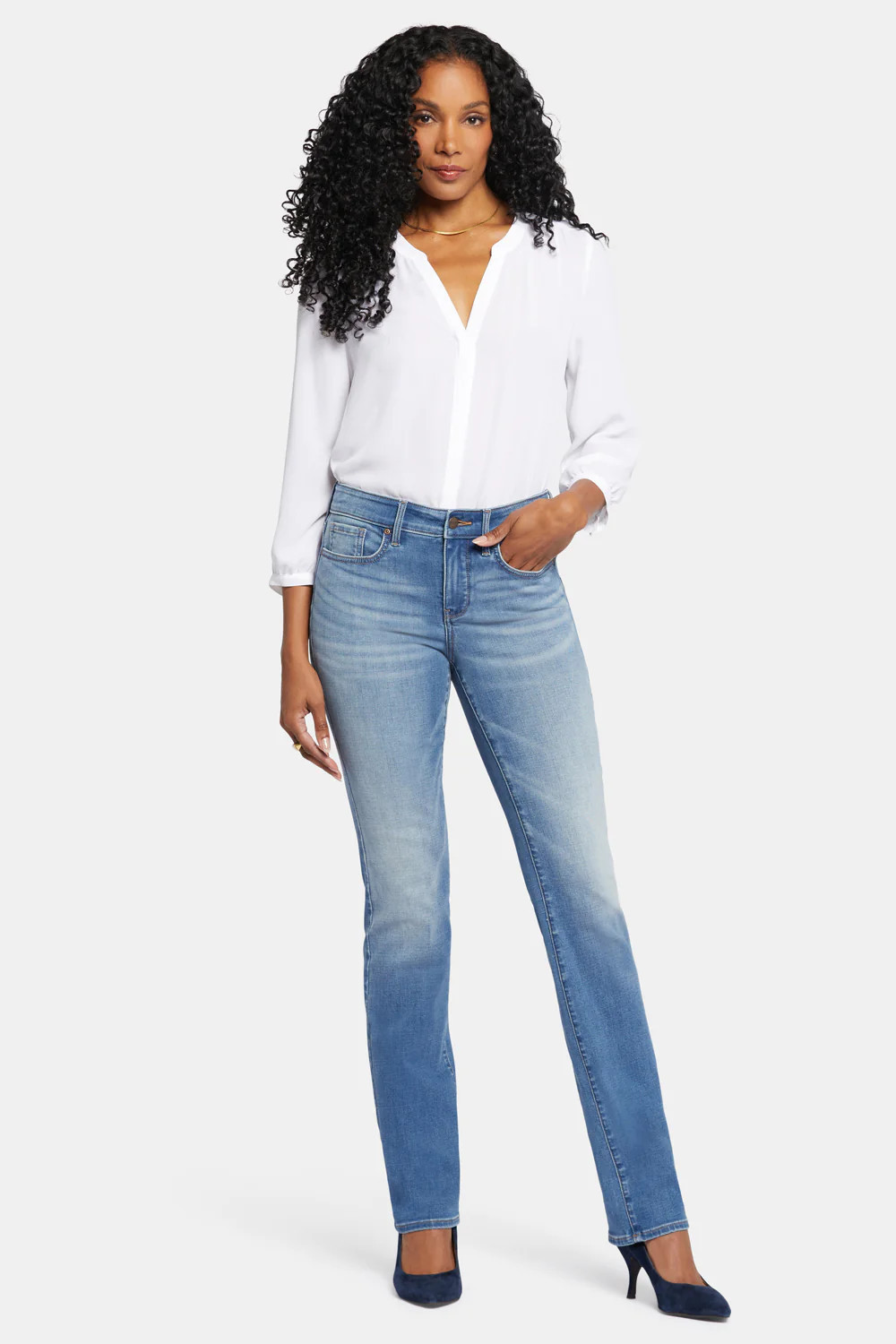 Marilyn Straight Jeans - Maele | NYDJ