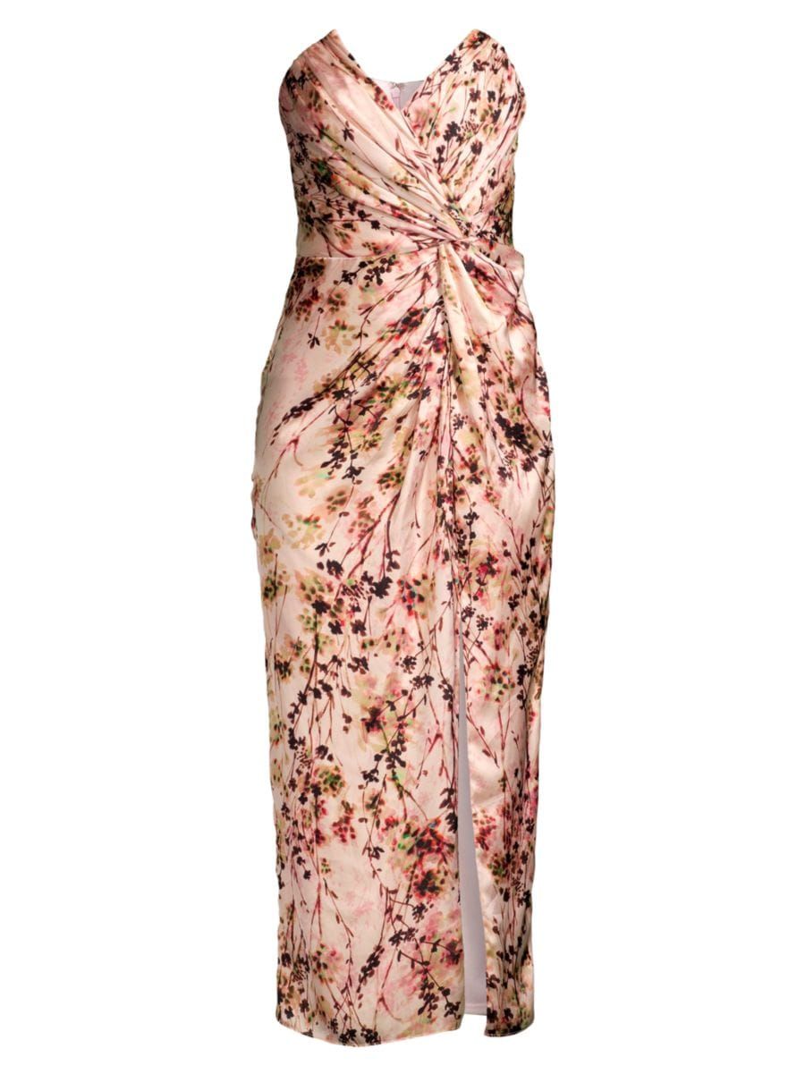 Come On Home Floral Midi-Dress | Saks Fifth Avenue