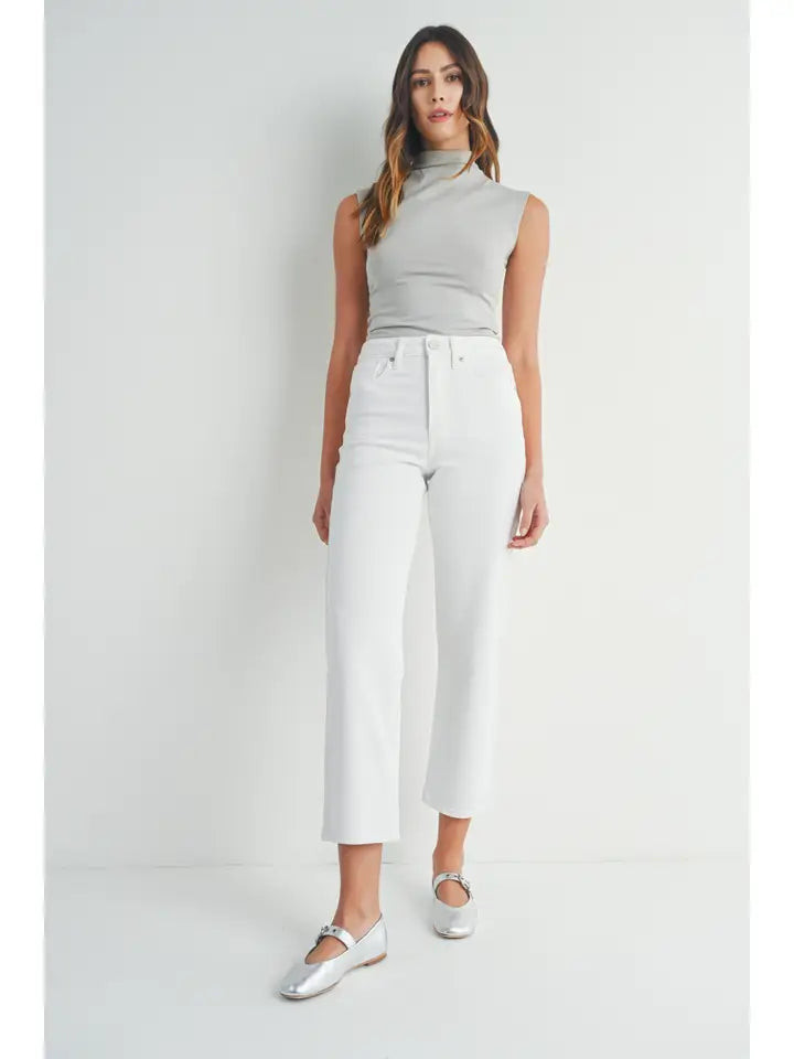 VINTAGE STRAIGHT JEANS - WHITE 30 | Simply Carolina