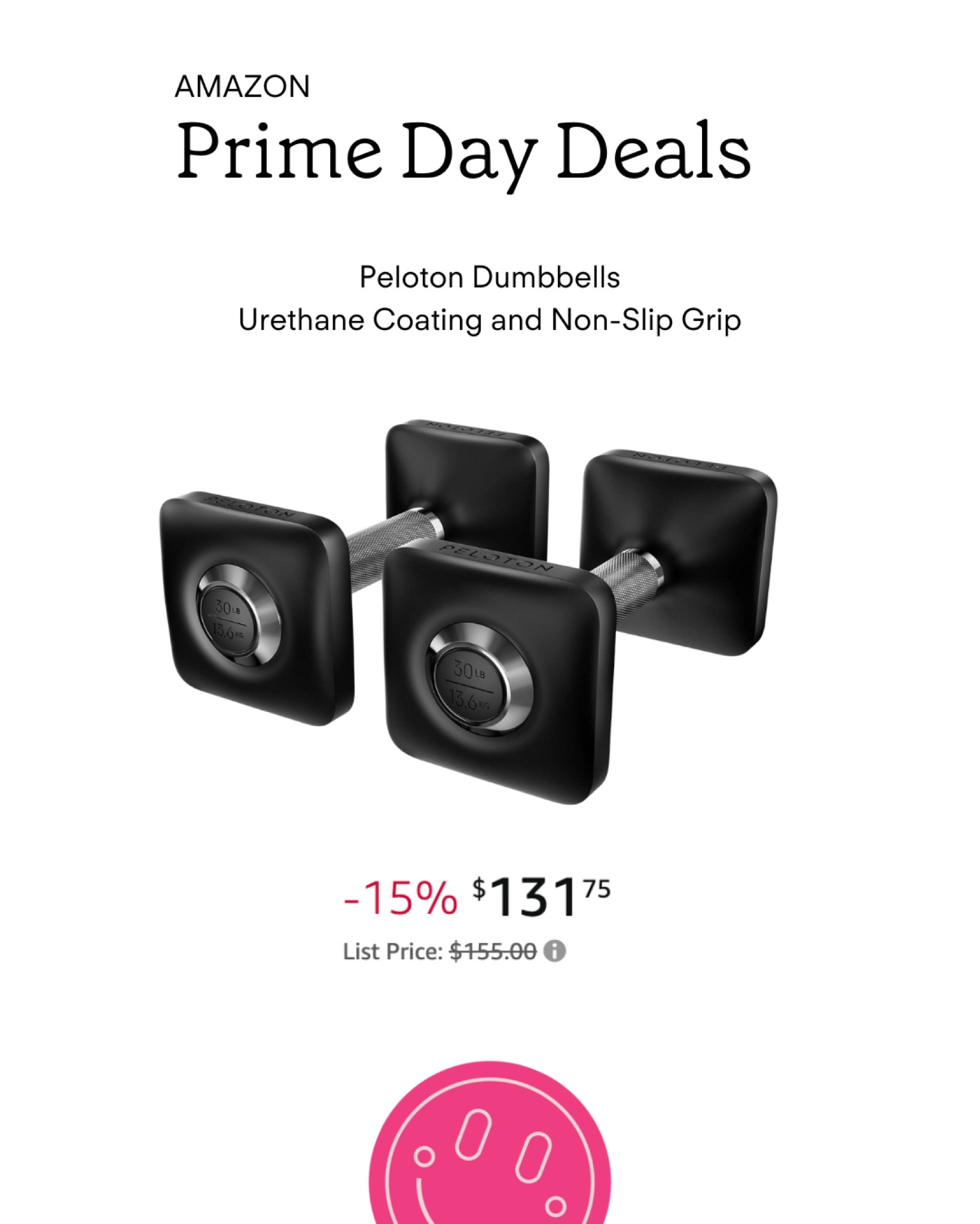 My favorite Peloton dumbbells are on sale for 15% off! 

#LTKsalealert #LTKfitness #LTKxPrime