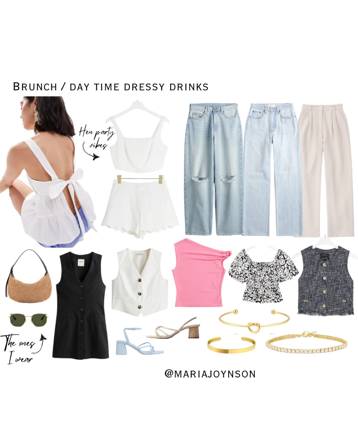 Outfit inspo for brunch or day time dressy drinks in summer! 

#LTKsummer #LTKuk #LTKeurope
