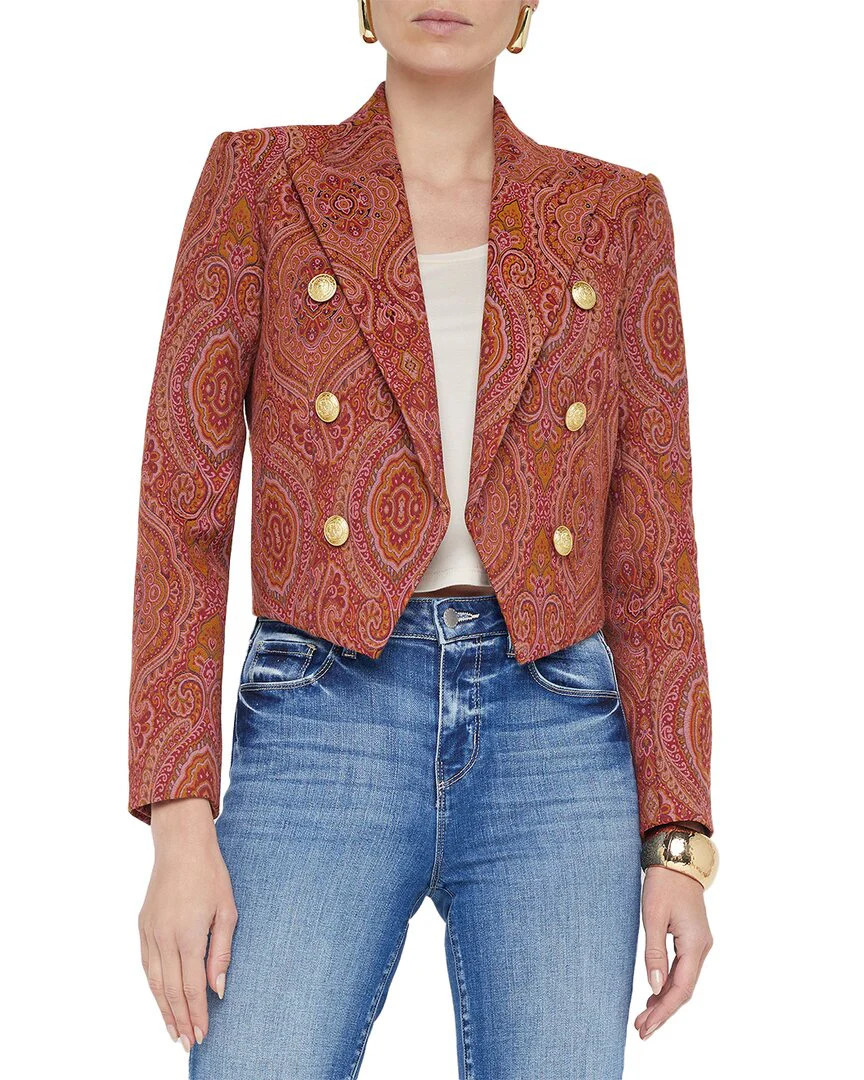 L'AGENCE Lila Boxy Blazer | Shop Simon