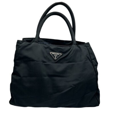 Auth PRADA Hand Bag Tessuto Black Italy  | eBay | eBay US