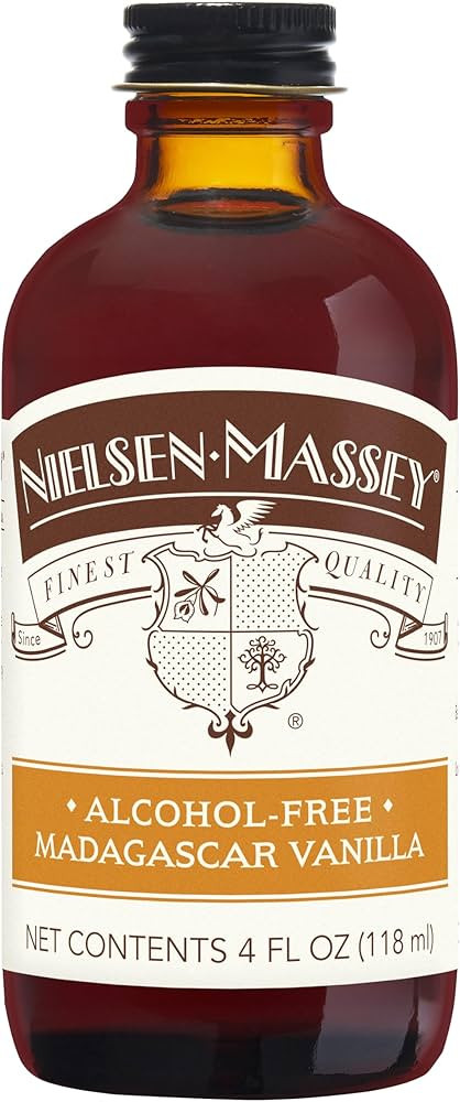 Nielsen-Massey Alcohol-Free Madagascar Vanilla for Baking and Cooking, 4 FL OZ | Amazon (US)