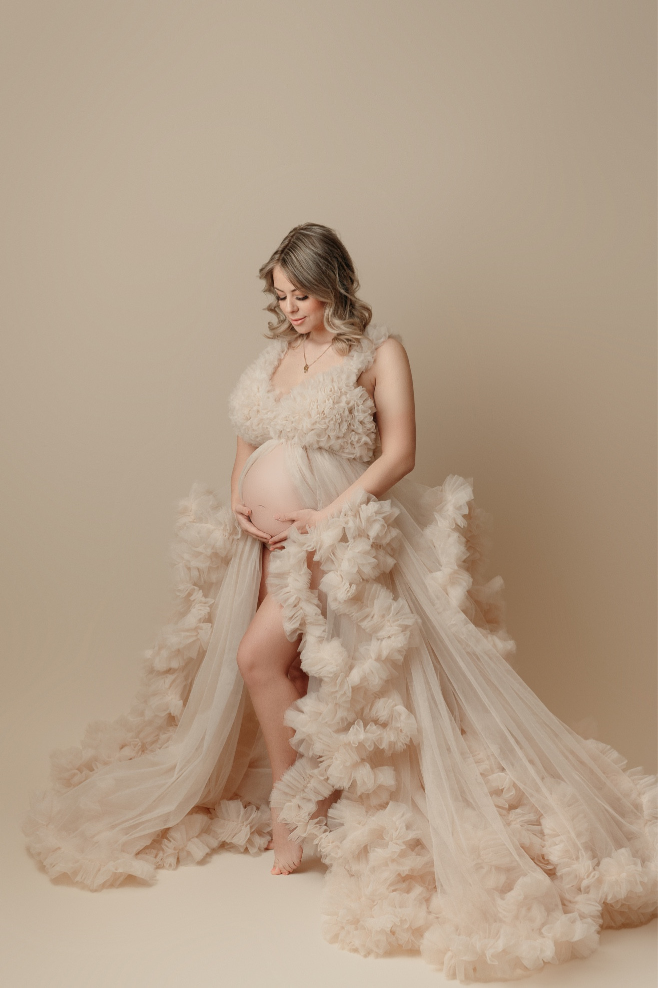 Looking for a dress for your Maternity Photoshoot? This Maternity dress was everything and more! The quality was incredible and I felt like a goddess wearing it! It accentuated my baby bump in all the best ways! Maternity dress, maternity photoshoot, maternity studio shoot 

#LTKFamily #LTKBump #LTKBaby