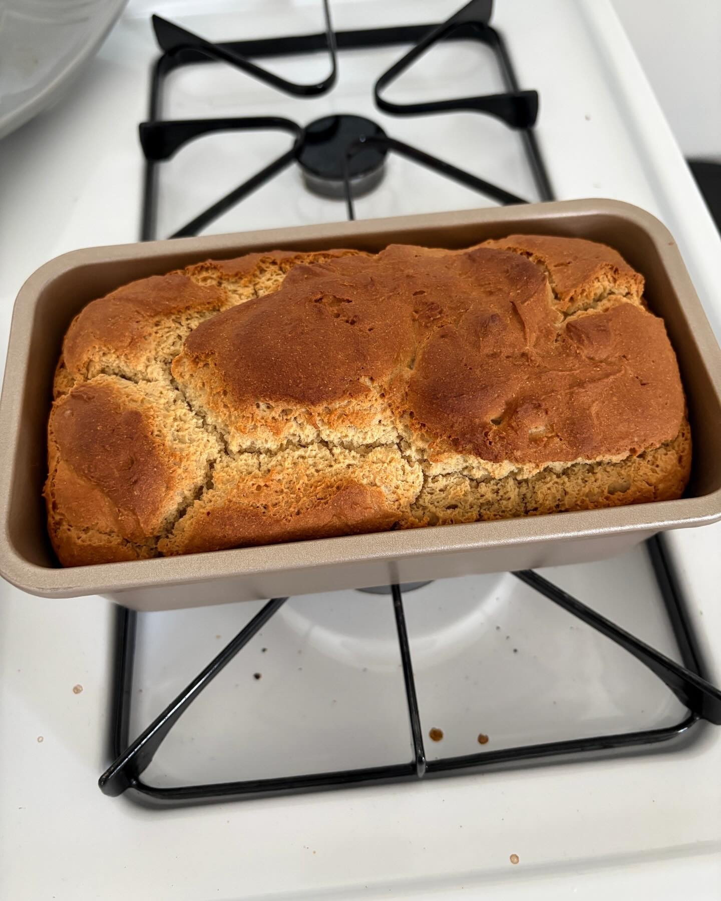 🍞 Week 6 of 2026 Weekly 🍞

1️⃣ I’ve been making bread for ~10ish years and this is the best loaf I have ever made in that time. I’m very proud of it! 
2️⃣ Current embroidery project is basically doodling, which is fun!
3️⃣ Ended the week with reading for fun ☺️

⬛

I’m Kate, a chronic illness patient and advocate sharing what my life is like with 10+ chronic illnesses. Follow me for more and check out my blog at katethealmostgreat.com⁣⁣⁣⁣⁣⁣⁣⁣⁣⁣⁣⁣⁣.⁣⁣⁣⁣⁣⁣⁣

⬛

IDs: 
1️⃣ A loaf of bread in a bread pan on a stove
2️⃣ An in-progress embroidery project on a blue bedspread. There’s a box of embroidery floss and another with embroidery supplies.
3️⃣ Kate takes a selfie lying on her bed. She’s a redheaded white woman wearing a green sweatshirt and pink glasses and she’s holding a Kindle. 

#GlutenFreeBaking #PunchNeedle #RheumatoidArthritis #Fibromyalgia

#LTKselfcare #LTKfoodie