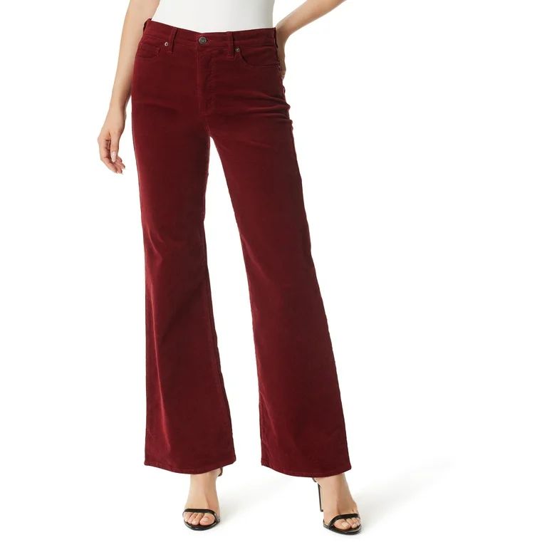 Jessica Simpson Women's and Women's Plus Lily Mid Rise Bootcut Pants | Walmart (US)