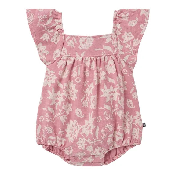 Modern Moments 1pc Baby Girl Bubble Romper, Sizes (0-3 Months - 24 Months) | Walmart (US)