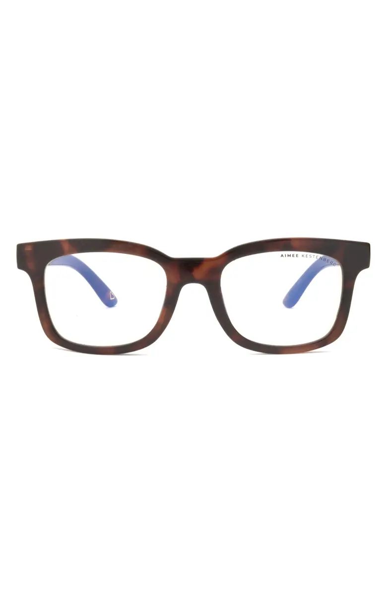 Aimee Kestenberg Bleeker 50mm Rectangle Blue Light Blocking Glasses | Nordstrom | Nordstrom
