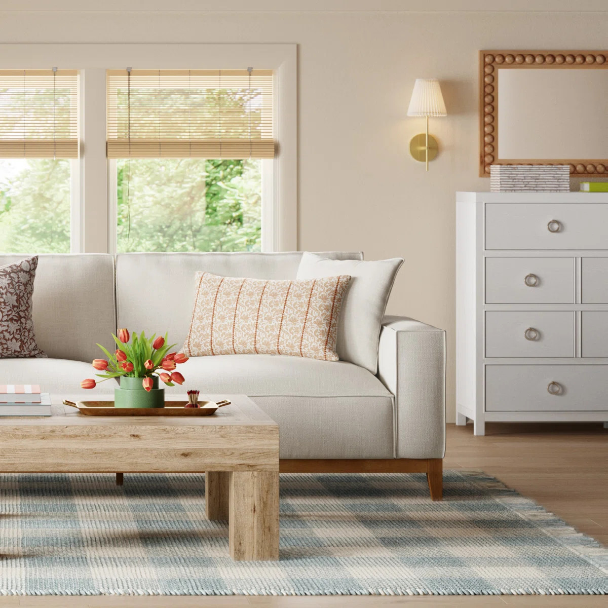 Cosette Plaid Indoor Rug | Wayfair North America