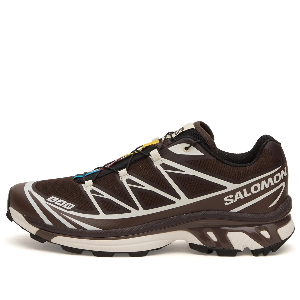Salomon XT-6 Sneaker Black Coffee/French Roast/Vanilla Ice | END. Clothing