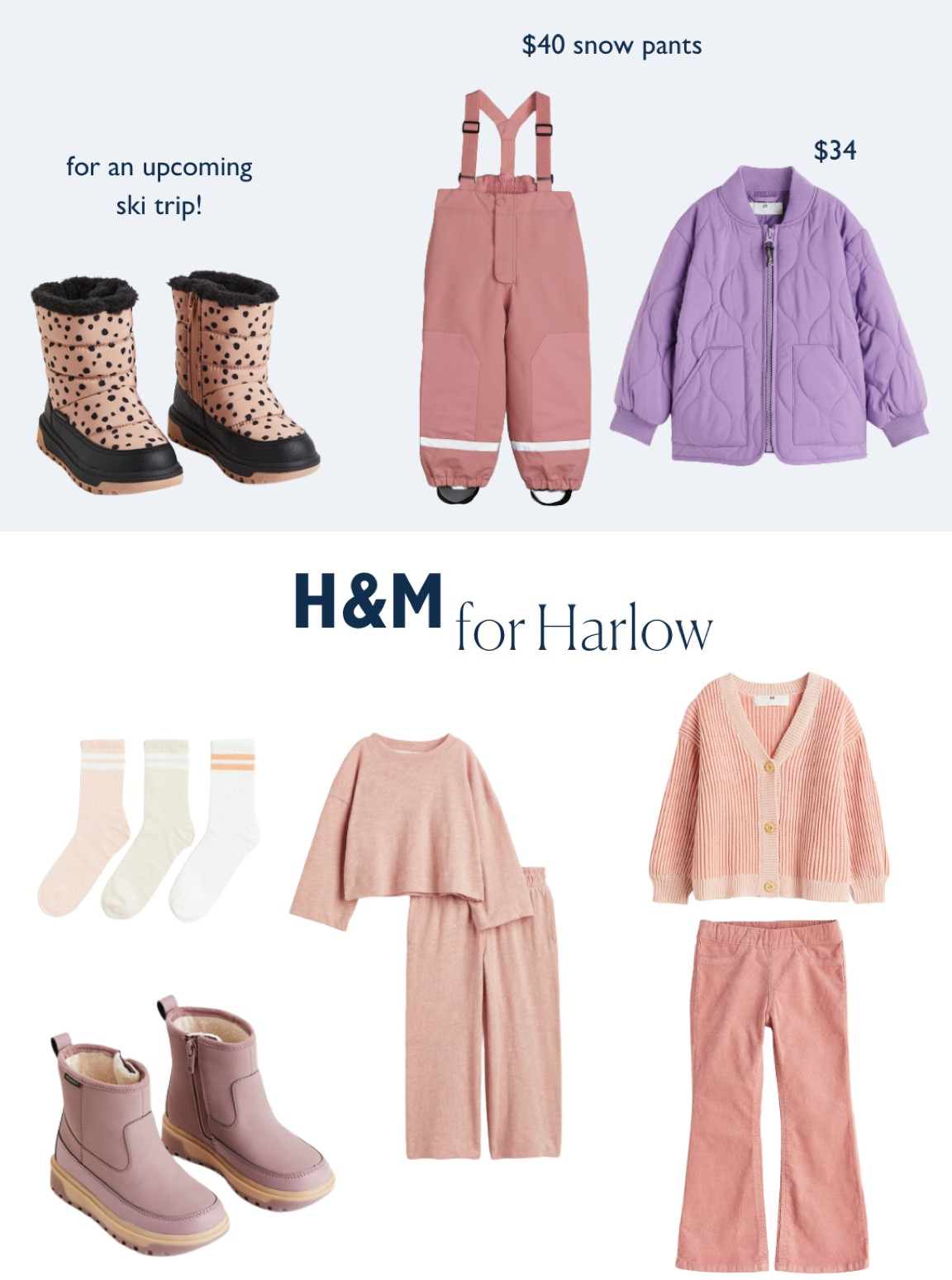 H&M for Harlow! 

#LTKkids #LTKbaby #LTKSeasonal