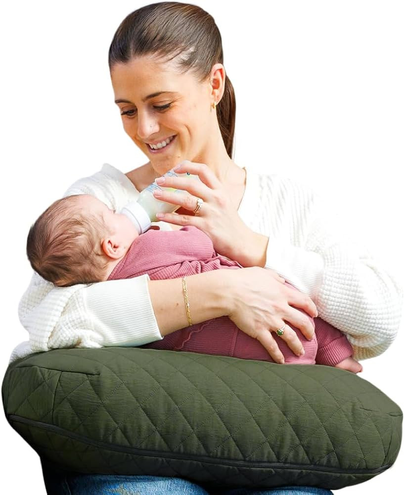 Boppy Nursing Pillow - Ergonomic Bottle & Breastfeeding Pillow with High, Firm, Large Area, Water... | Amazon (US)