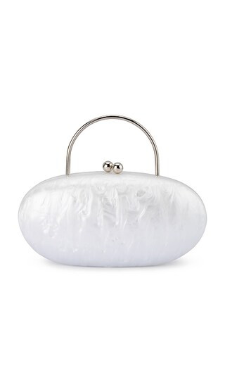 Imelda Top Handle Bag in White | Revolve Clothing (Global)