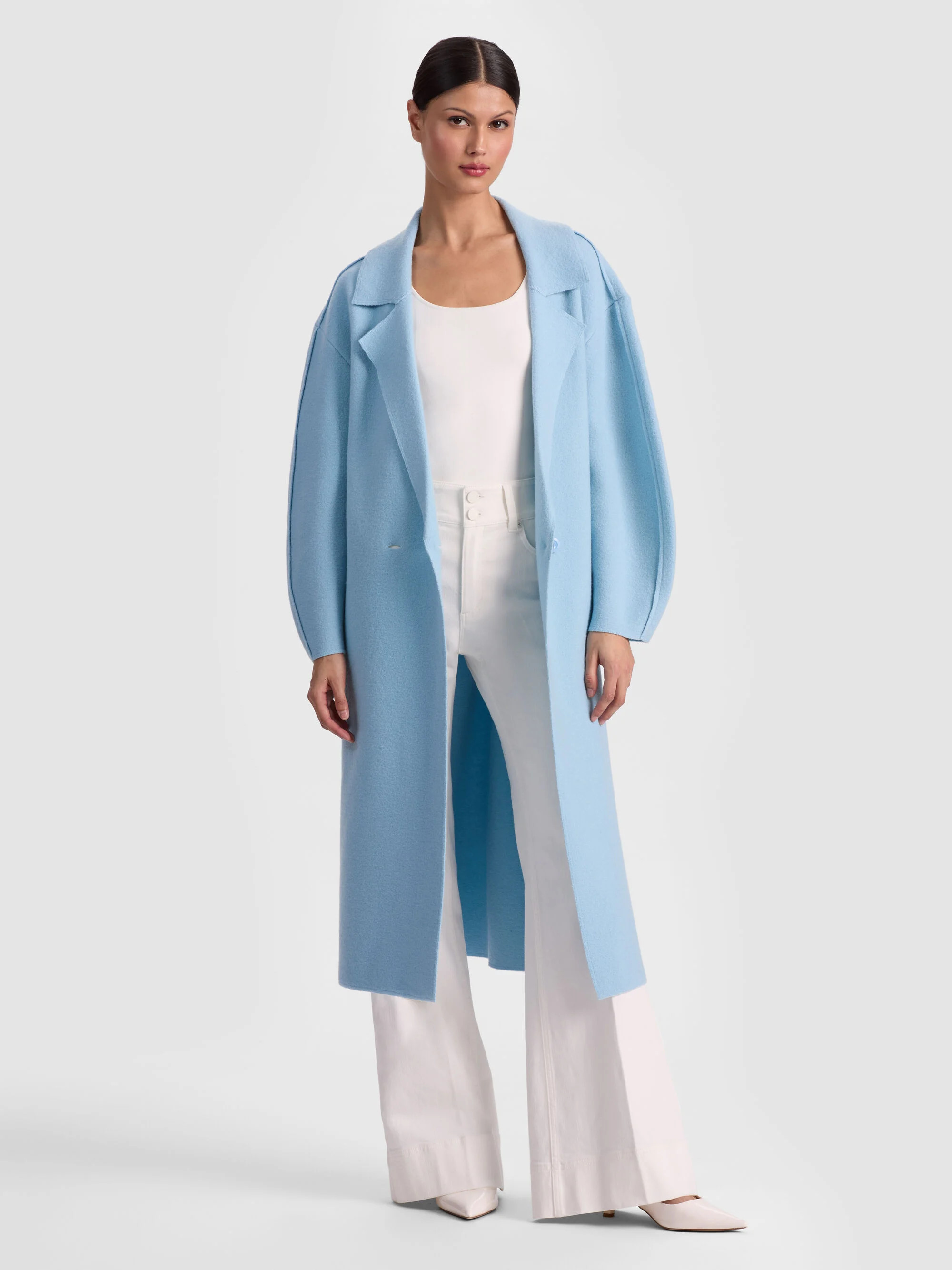 WAVERLY COCOON COAT | Alice + Olivia