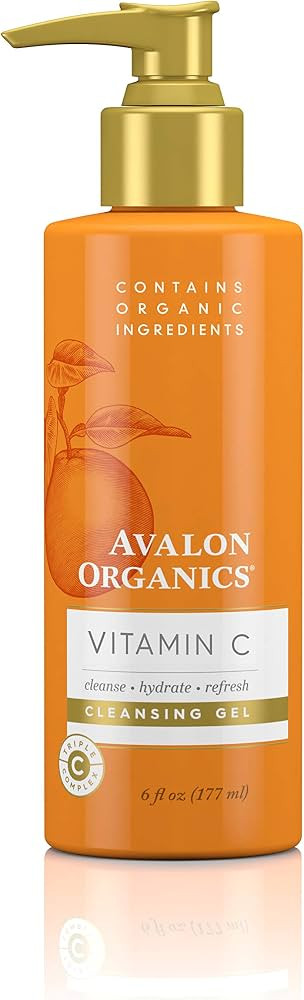 Avalon Organics Cleansing Gel with Vitamin C, 6 Oz | Amazon (US)