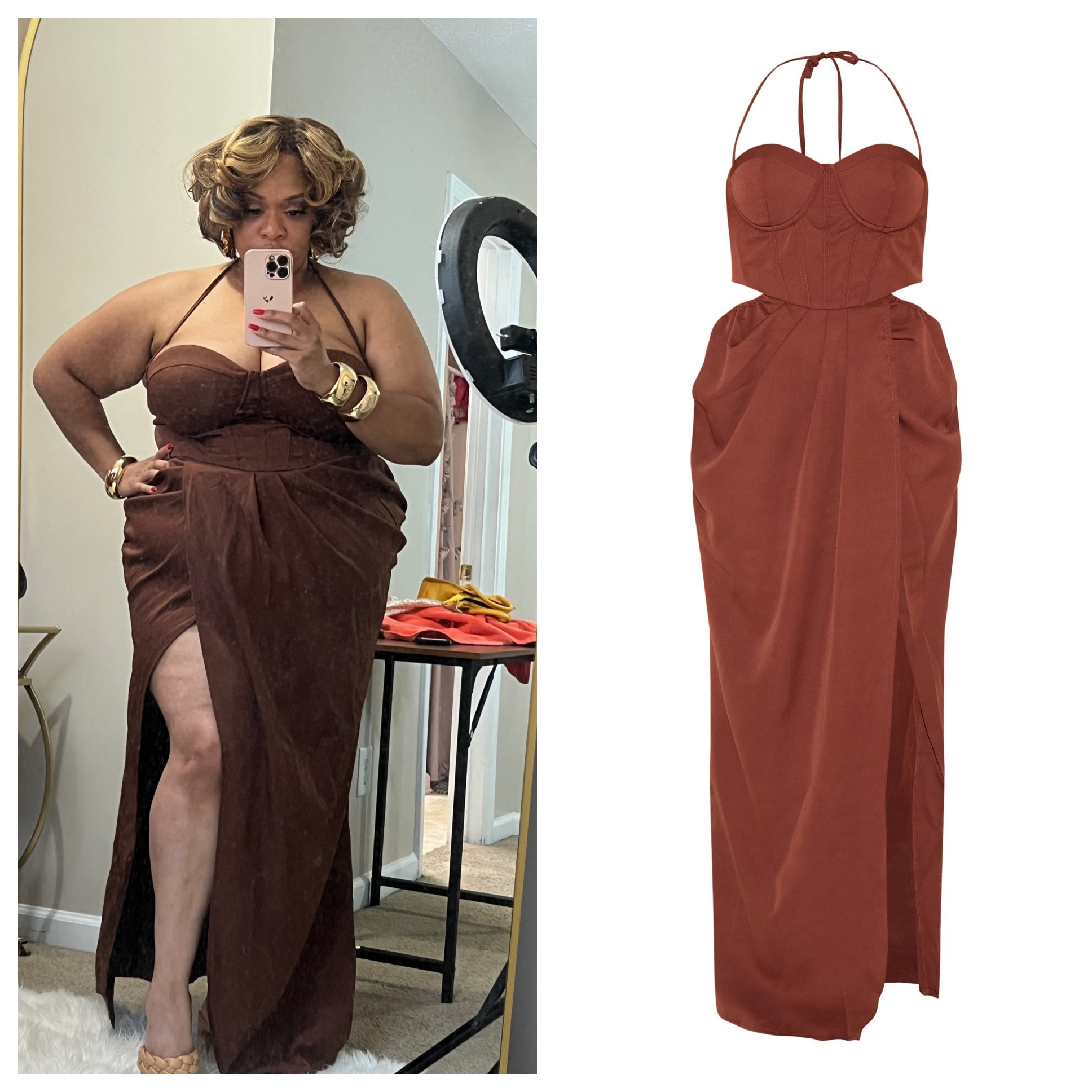 The BEFORE birthday pic in the mirror! 

Available in sizes 12-26! 

#LTKPlusSize #LTKMidsize #LTKParties