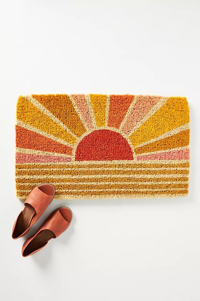 Rise and Shine Doormat | Anthropologie (US)