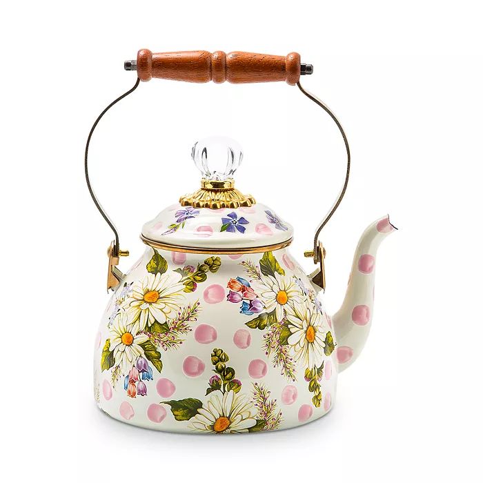 Wildflowers Enamel Tea Kettle, 2-Qt. | Bloomingdale's (US)