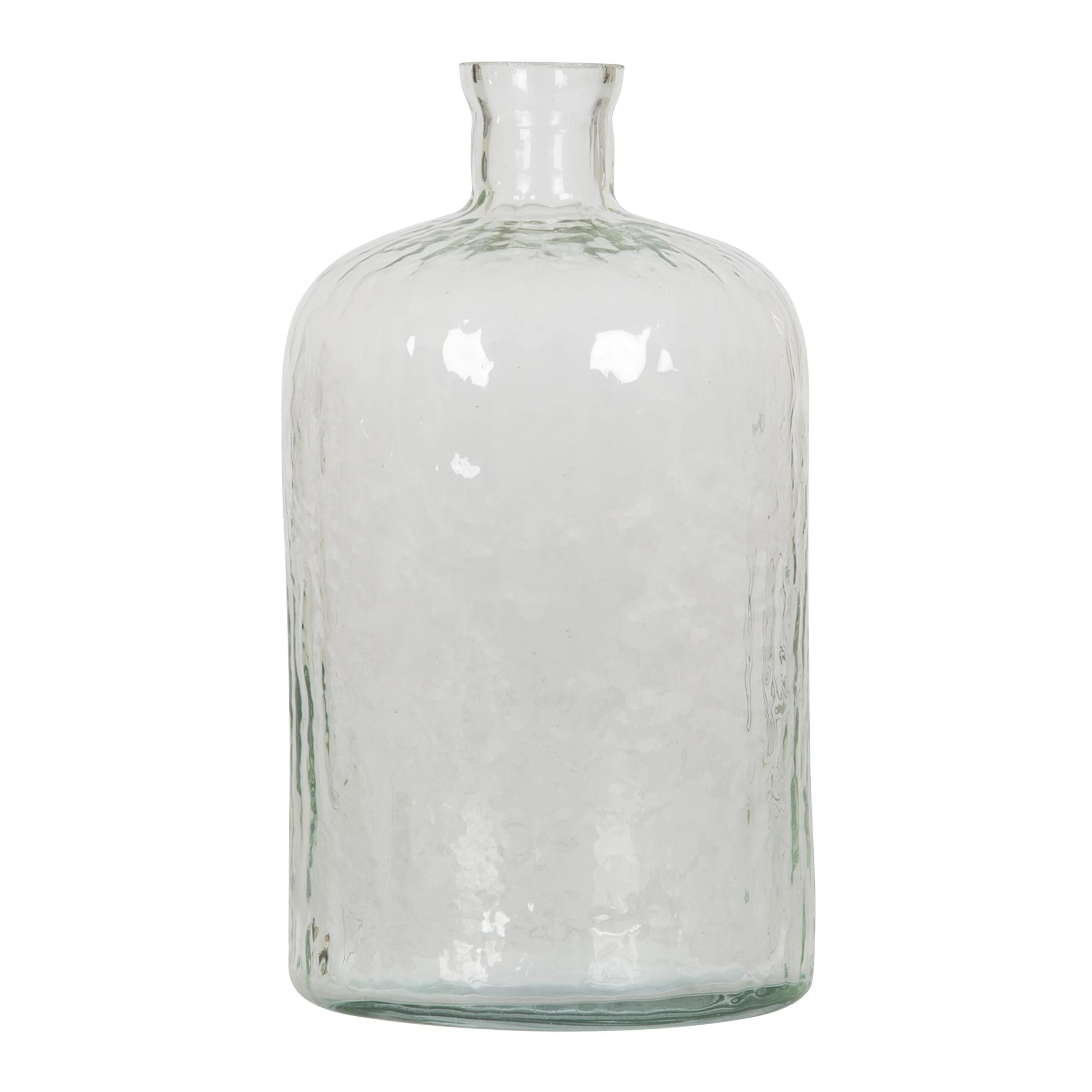 Better Homes & Gardens Textured Glass Coastal Vase, 8.5" x 5.9" - Walmart.com | Walmart (US)