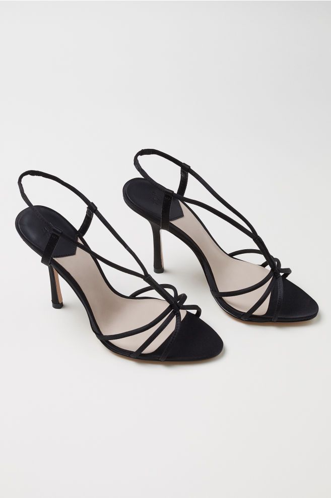Satin sandals | H&M (UK, MY, IN, SG, PH, TW, HK)