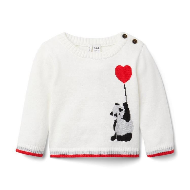 Baby Panda Sweater | Janie and Jack