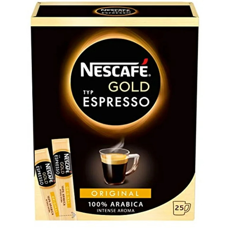 Nescafe Gold Espresso 100% Arabica Ground Coffee Beans The Finest Instant Aroma Coffee Beverages ... | Walmart (US)