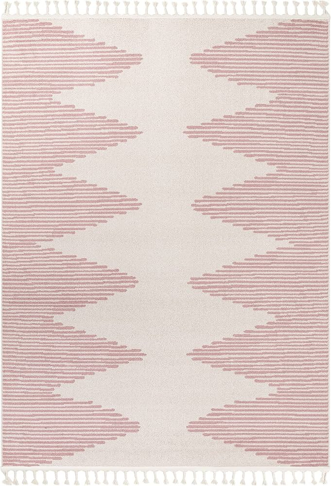 Well Woven Zella Blush Area Rug | Amazon (US)