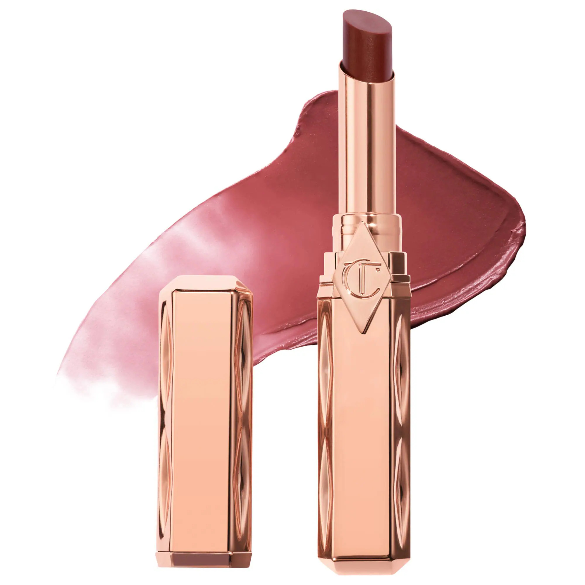 Charlotte Tilbury Pillow Talk Long Lasting Blush Balm Sheer Lip Tint Blushed Jam 0.07 oz/2 g | Sephora (US)
