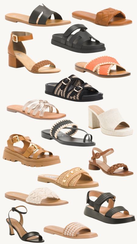 New sandal arrivals from Tj Maxx! 

#LTKSaleAlert #LTKShoeCrush