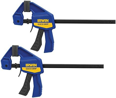 IRWIN QUICK-GRIP Bar Clamp, One-Handed Mini, 6-Inch, 2-Pack (1964743) | Amazon (US)