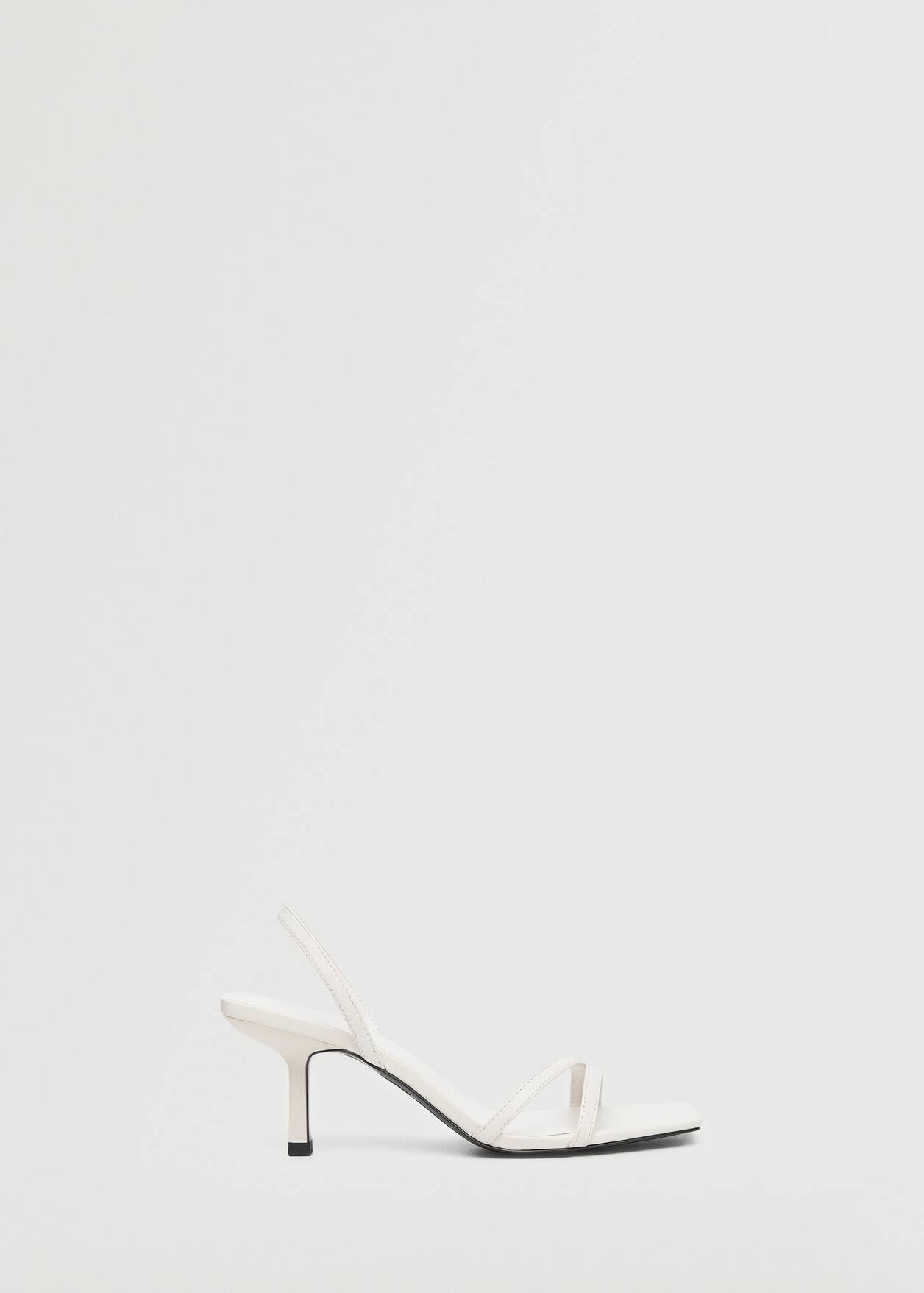 Heel leather sandals | MANGO (US)