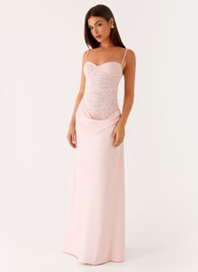 Romy Maxi Dress - Pink | Peppermayo (Global)