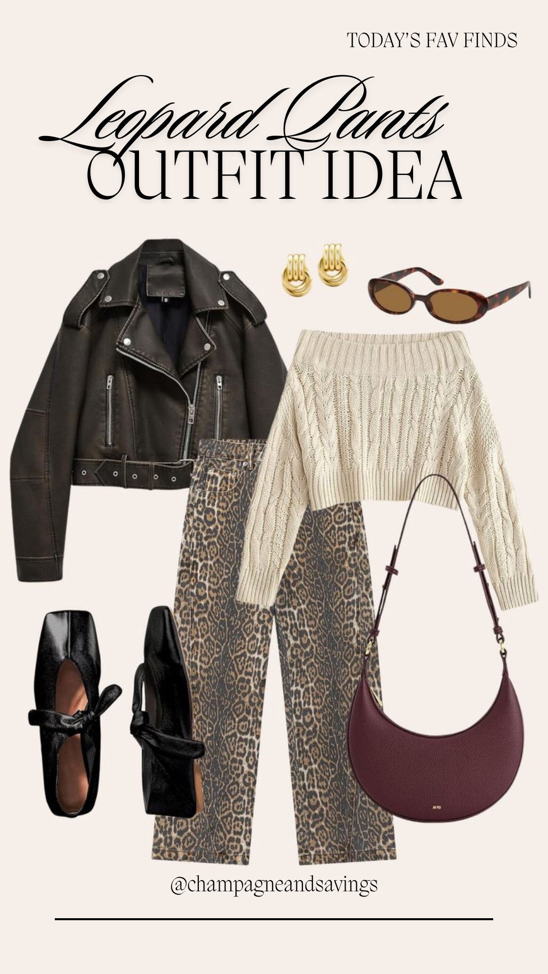 Leopard pants outfit 

#LTKStyleTip #LTKFindsUnder100 #LTKFindsUnder50
