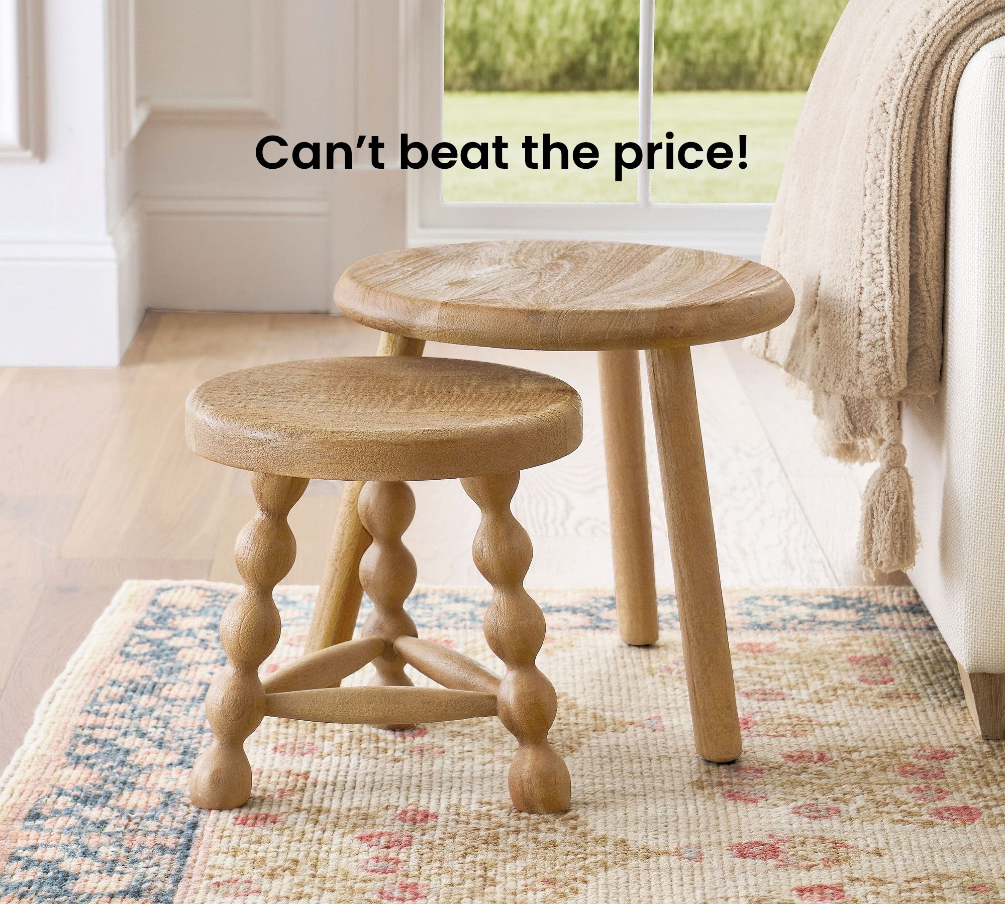 I couldn’t believe the price in this wooden stool! A great add of traditional in any decor style. @Pottery Barn

#LTKHome #LTKSaleAlert #LTKmomlife