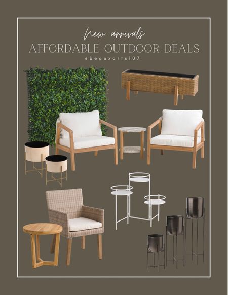 Shop beautiful outdoor deals!  

#LTKhome #LTKsalealert #LTKstyletip