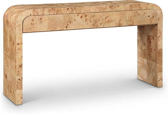Meridian Furniture 269-S Cresthill Collection Mid-Century Modern Console Table with Ash Burl Wood... | Amazon (US)