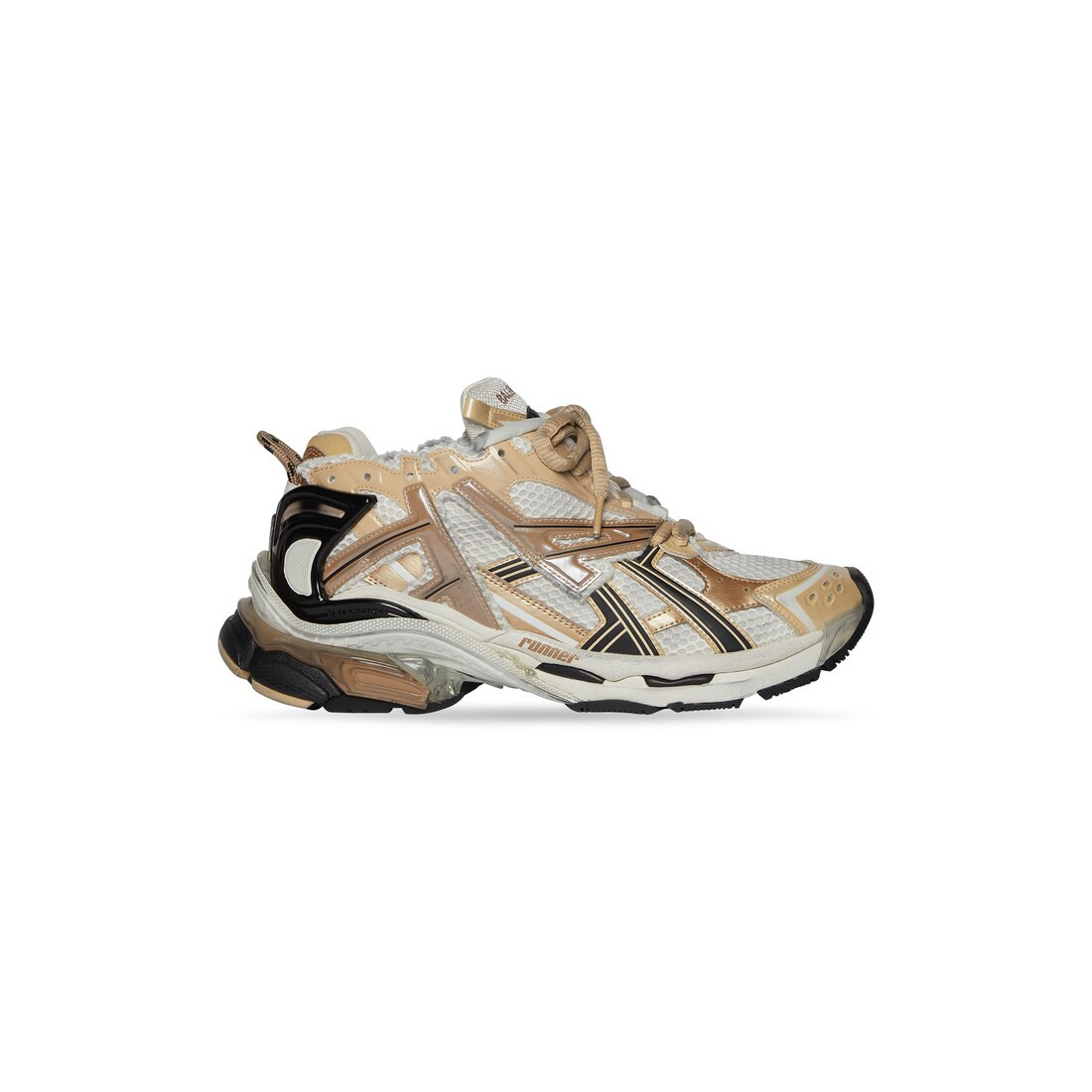 Women's Runner Sneaker in Beige | Balenciaga
