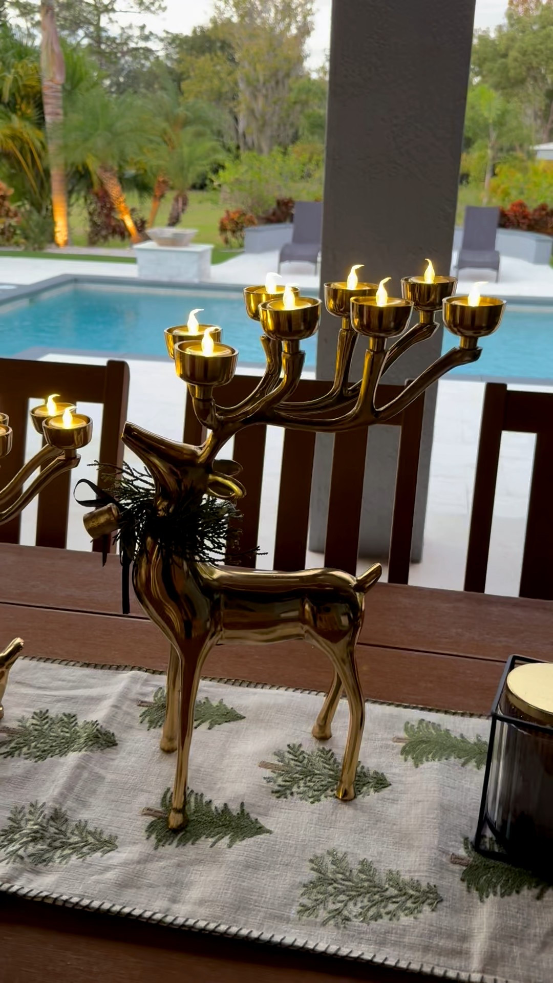 Love how realistic these lights look plus their they can be put on a timer! 

#LTKHoliday #LTKSeasonal #LTKFindsUnder50