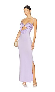 Ancora Kleos Dress in Lilac from Revolve.com | Revolve Clothing (Global)