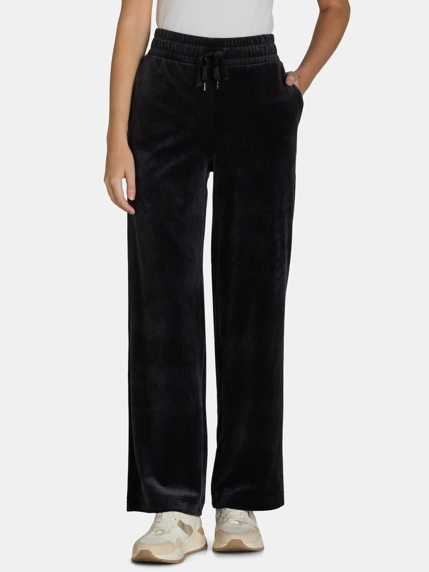 Avia Women's Corded Velour Pants, Sizes XS-XXXL - Walmart.com | Walmart (US)