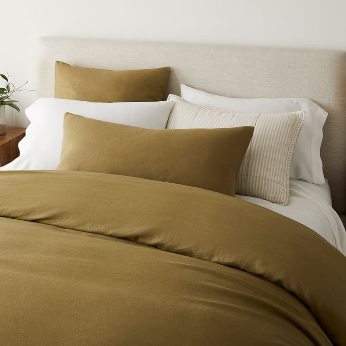 European Flax Linen Duvet Cover & Shams | West Elm (US)