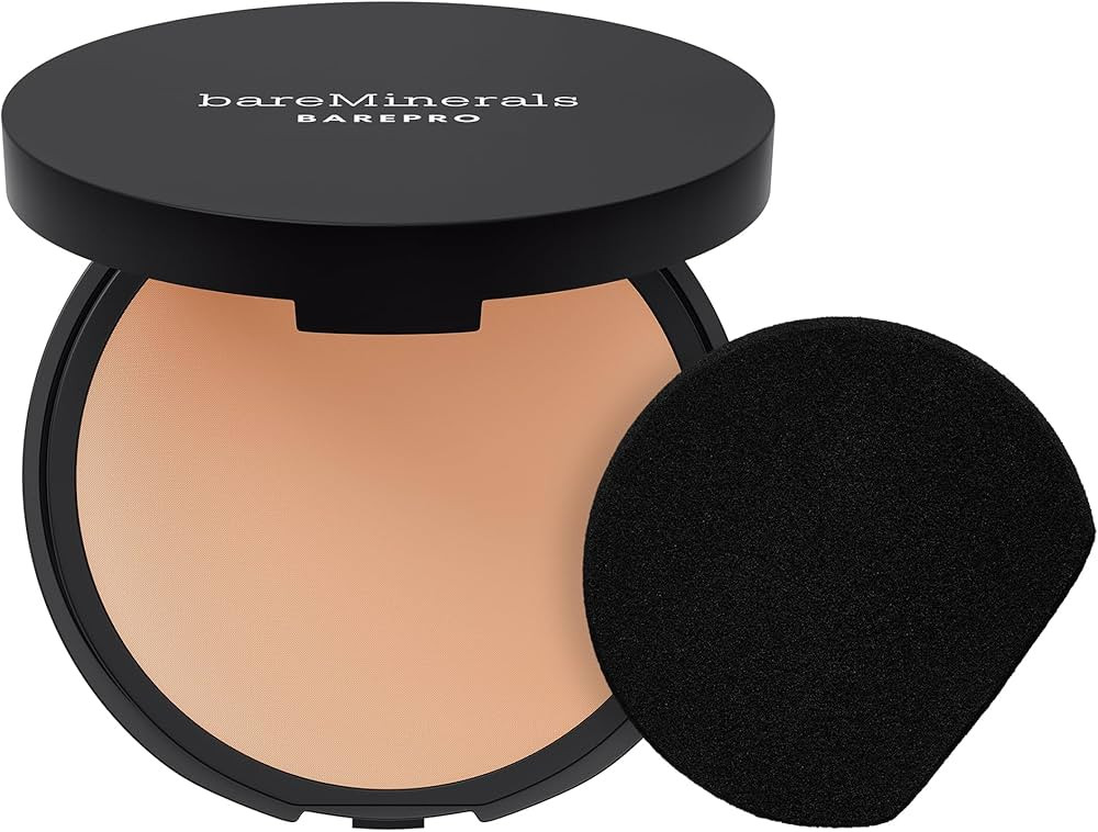 bareMinerals Barepro Skin-Perfecting Powder Foundation, Matte Pressed Powder Foundation Full Cove... | Amazon (US)