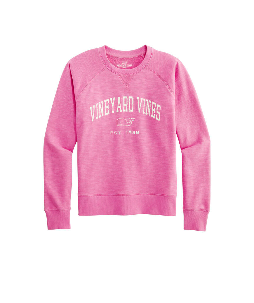 OUTLET Women's Slub Graphic Terry Crewneck | vineyard vines